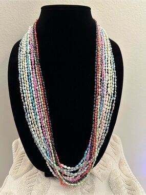 Multicolor Hawaiian 11 Separate-Strand Necklaces- Women Jewelry